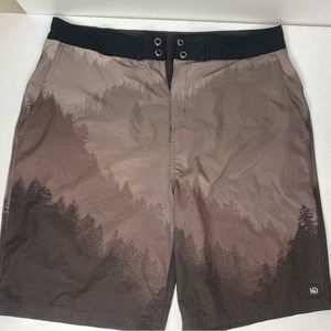 Ten Tree Mens 10" Swim Trunks Size 36